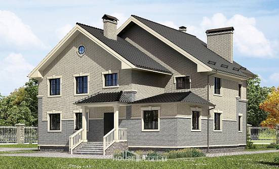 300-004-П Проект двухэтажного дома, уютный домик из газосиликатных блоков Зубцов | Проекты домов от House Expert