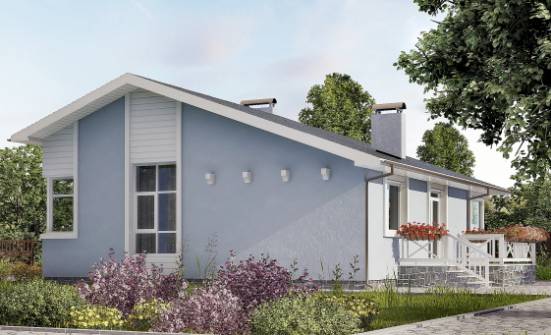 110-003-Л Проект одноэтажного дома, доступный домик из газобетона Торжок | Проекты домов от House Expert