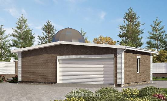 075-001-П Проект гаража из кирпича Конаково | Проекты домов от House Expert