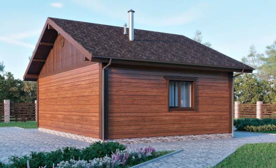 065-001-П Проект бани из керамзитобетонных блоков Конаково | Проекты одноэтажных домов от House Expert
