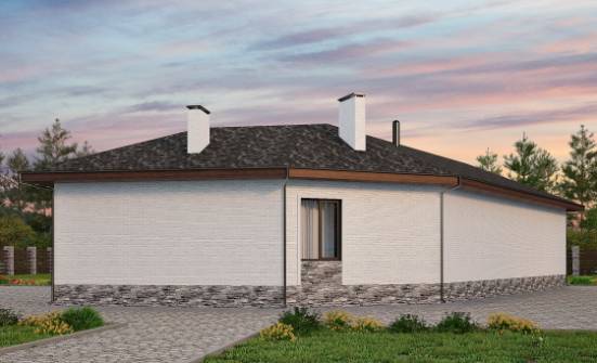 145-001-Л Проект бани из теплоблока Торжок | Проекты домов от House Expert