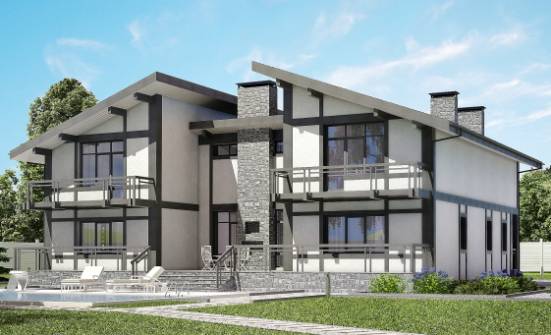 280-002-П Проект двухэтажного дома мансардой, простой загородный дом из кирпича Калязин | Проекты домов от House Expert