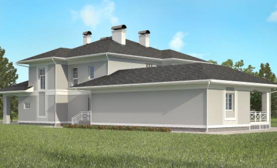 360-001-П Проект двухэтажного дома, гараж, уютный загородный дом из кирпича Нелидово | Проекты домов от House Expert